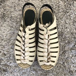 Rebecca Minkoff Gemma Espadrilles, 7.5, Stone